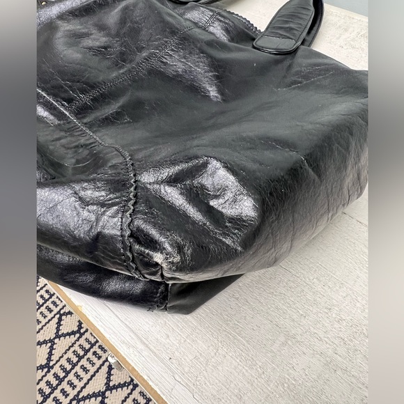 Latico Black Leather bag, used - Picture 8 of 13